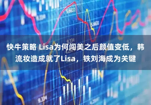 快牛策略 Lisa为何闯美之后颜值变低，韩流妆造成就了Lisa，铁刘海成为关键